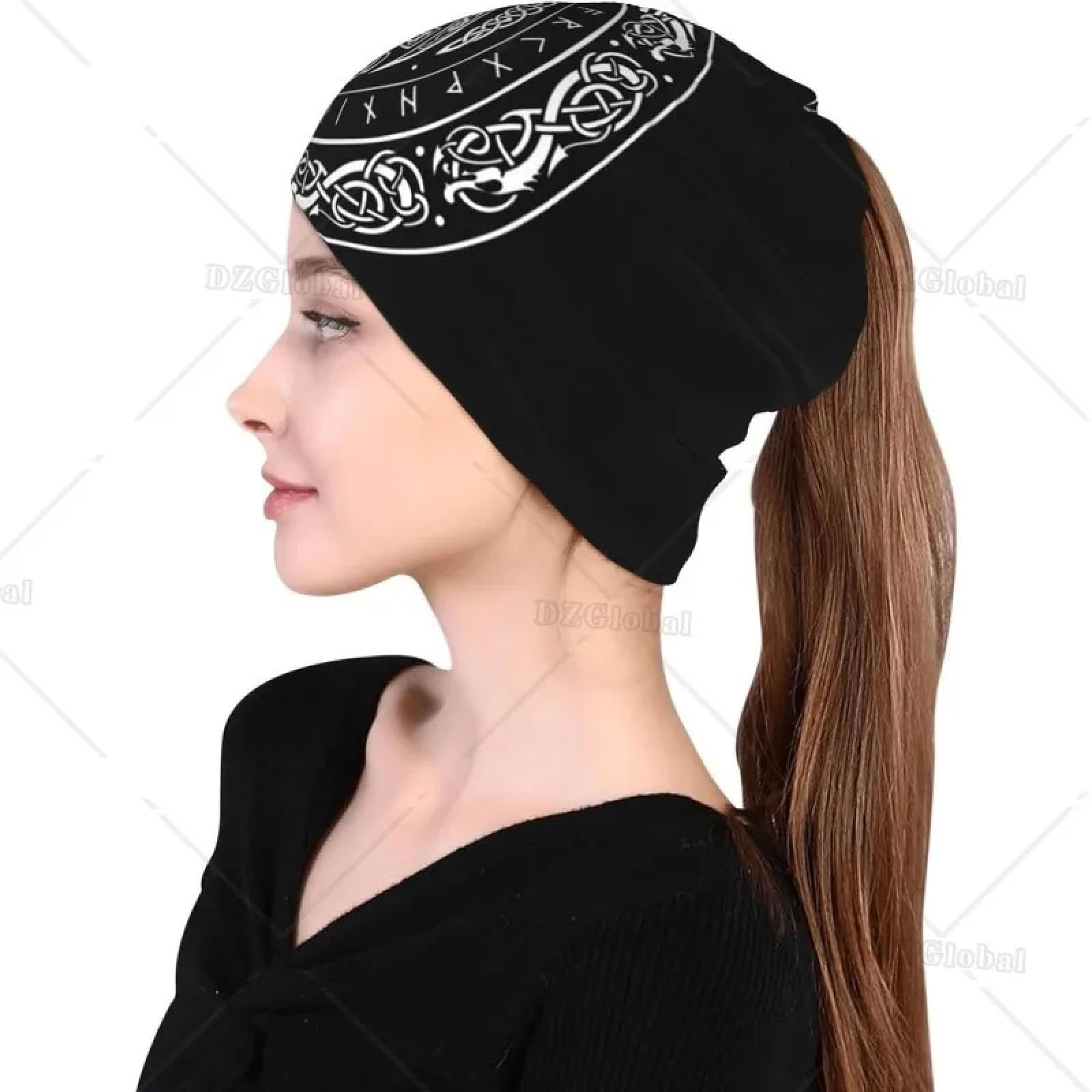 Czapki Czapki Skullies Czapki Beanie Czapka Wikingów Czapka Beana Kapelusz Baggy Beanies Czapka Rozciągliwy Szalik Opaska Na Głowę Hip Hop Sporty Na Świeżym Powietrzu, Jak na zdjęciu, rozmiar