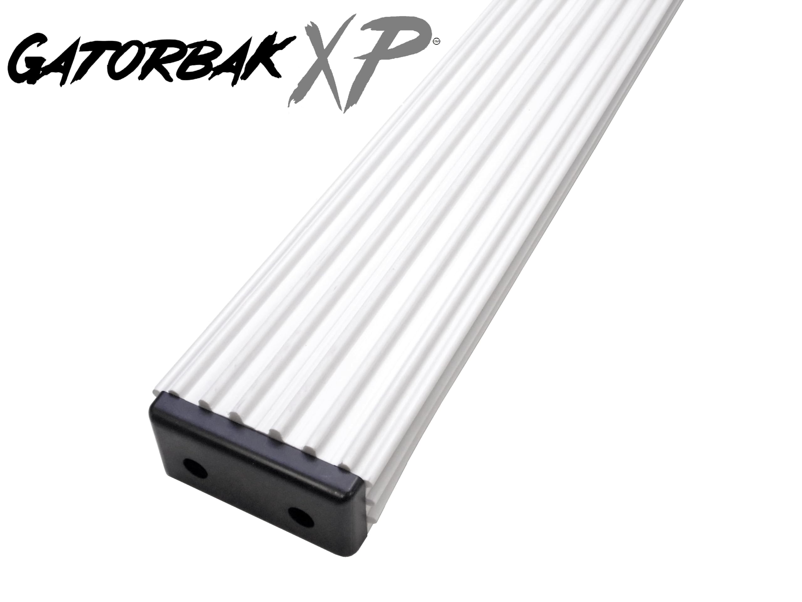 Gatorbak 2x4 Boat Trailer Guide Kit, with Endcaps and Hardware (White, 24 Foot)