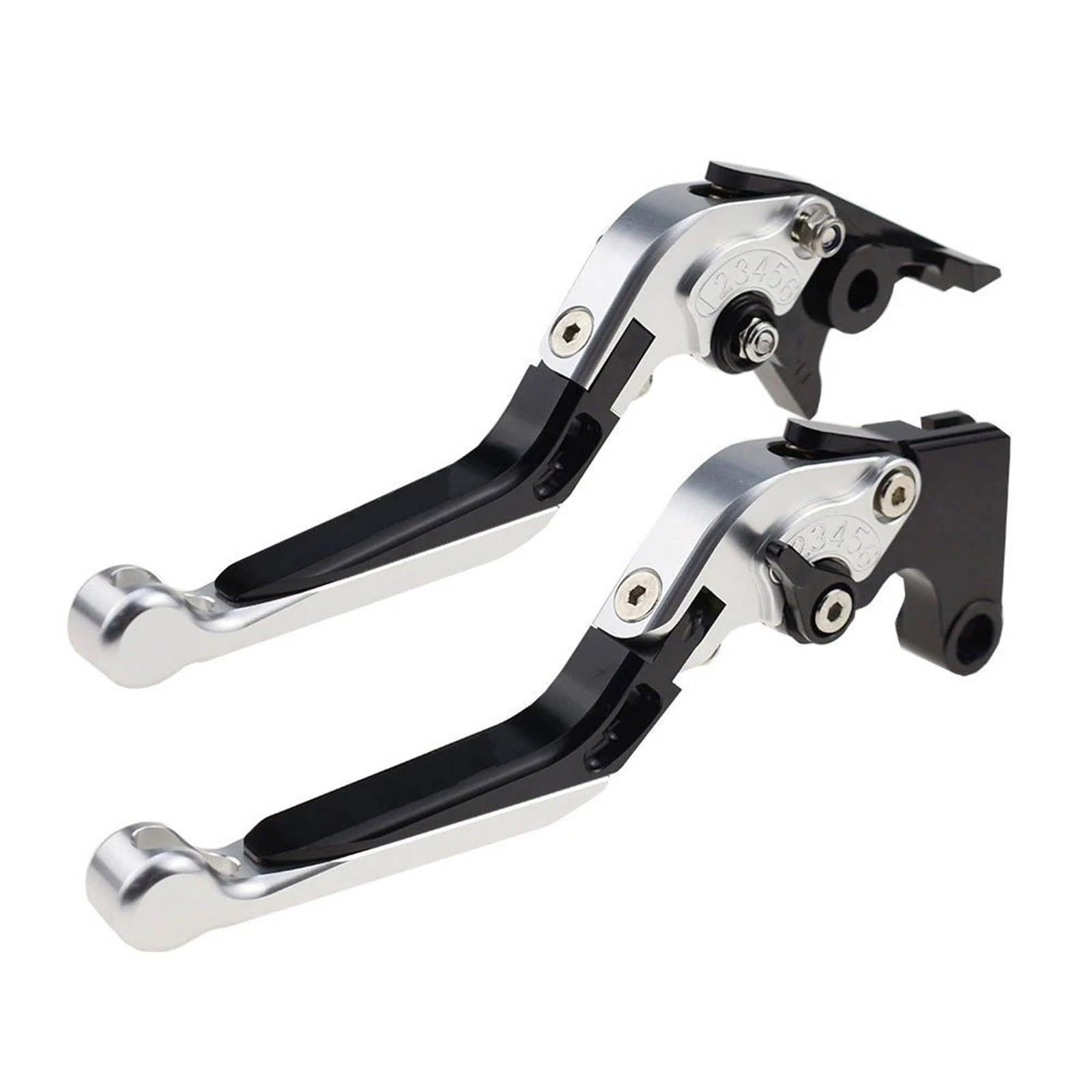 Ublnodk T Motorbike Brake Clutch Levers For Royal For Alloy Gp300s/Sp Cnc Accessories Folding Extendable Brake Clutch Levers Adjustable Set(T)