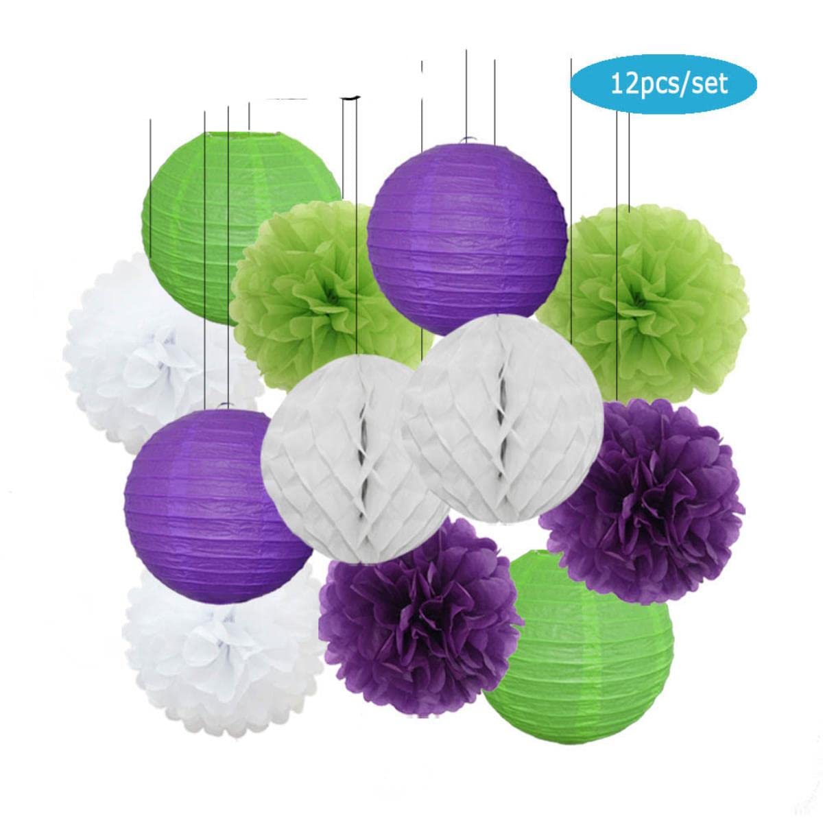 Imprezowy różowy beżowy biały zestaw okrągła latarnia papier DIY do dekoracji ślubnej