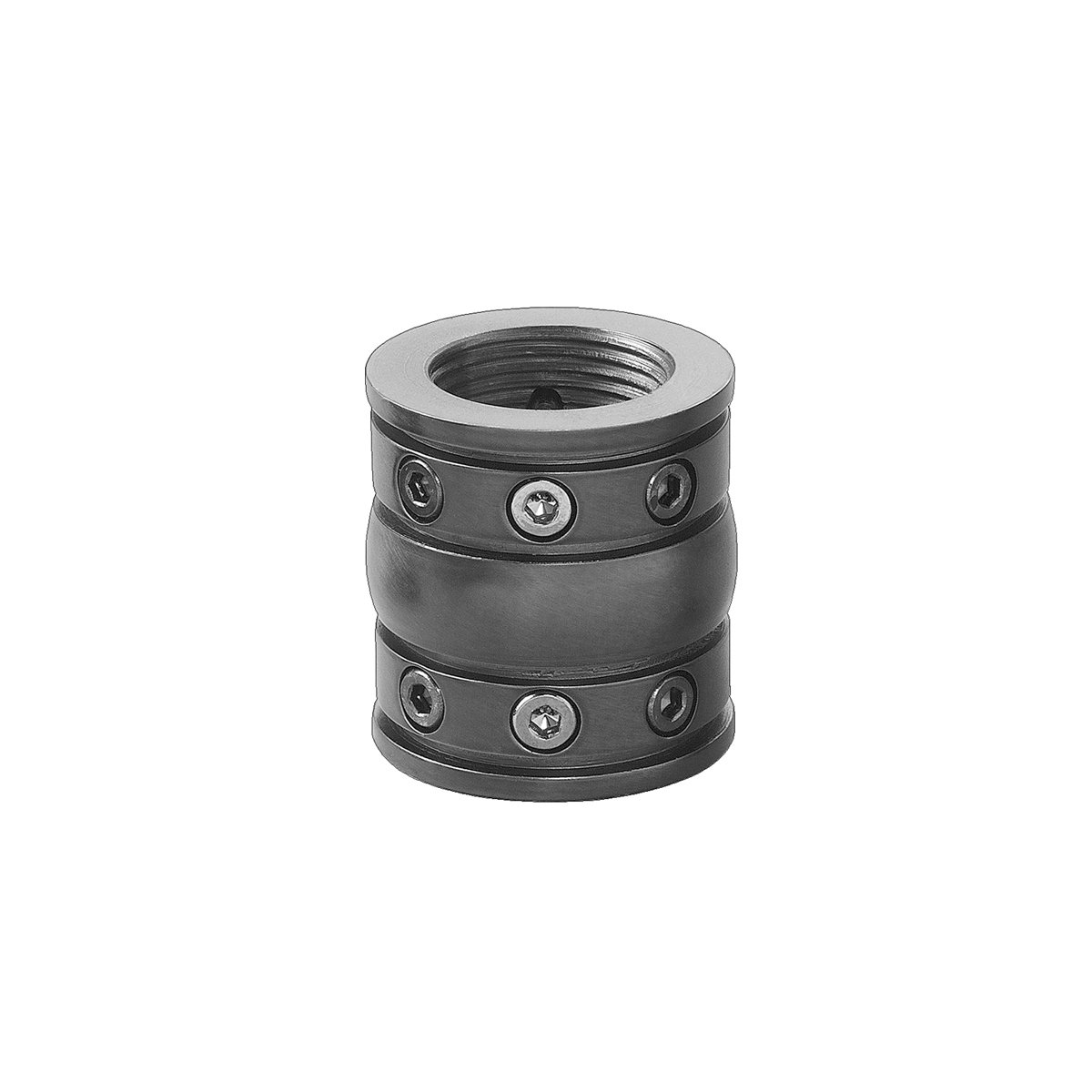 Coupleur décoratif Kichler 337007SBK raccord de tige ventilateur noir satiné