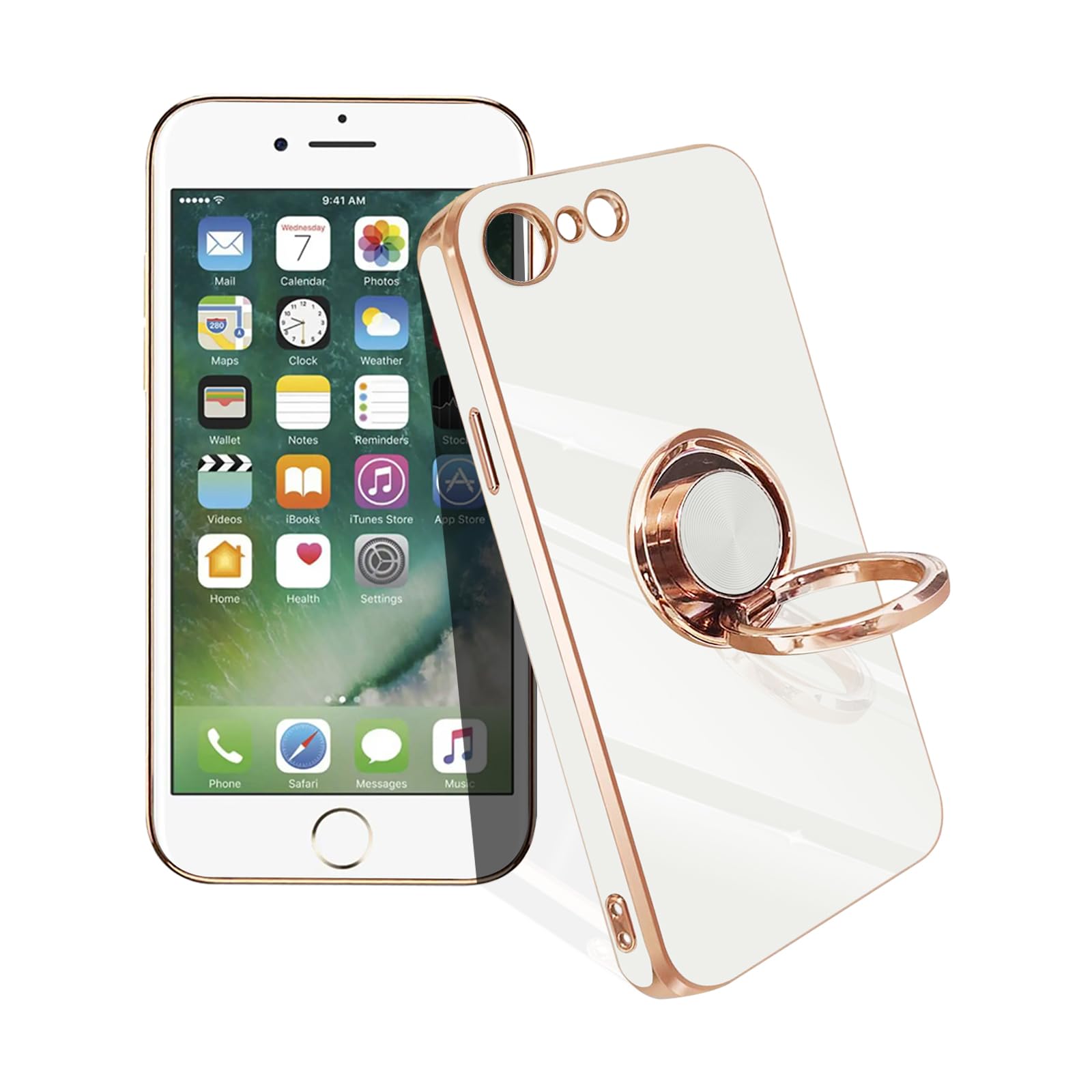 iPhoneSE3 ケース リング いpほねSE3 リング付き 耐衝撃 車載ホル iPhone SE ケース iphone se3 iphone se 第3世代 ケース スマホケース