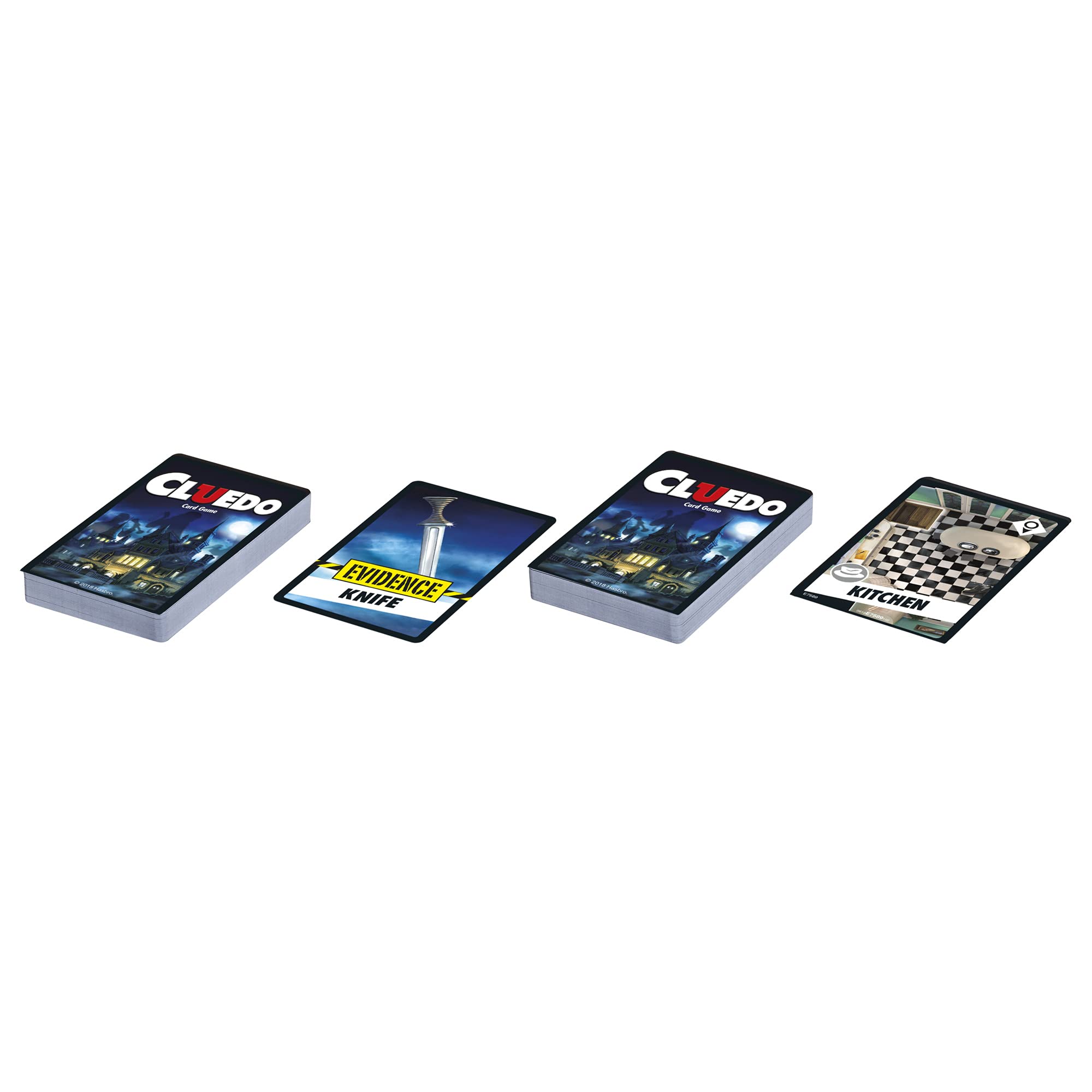 Hasbro Games E7589FS4 Classic Card Game CLUE, Multi-Colour, Multicoloured - Image 2
