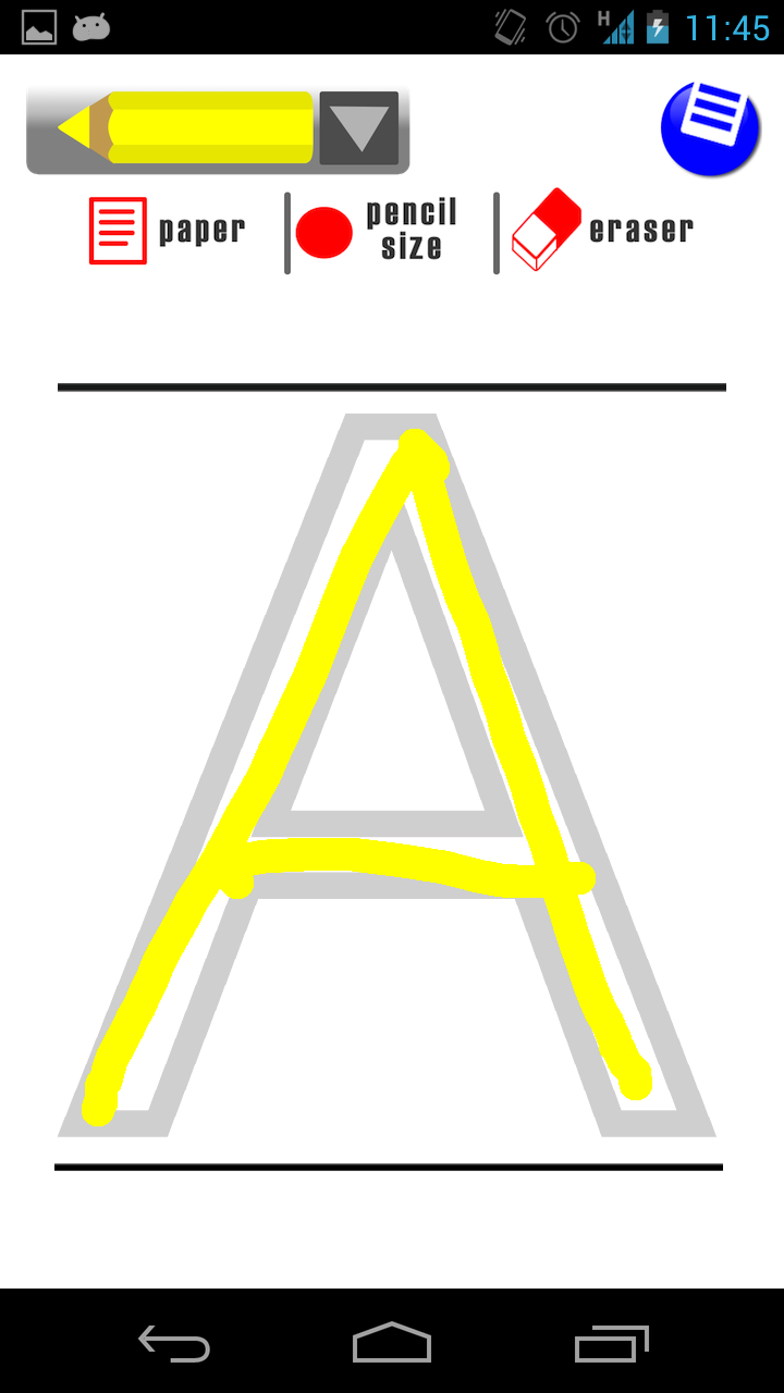 Kids Writing Pad App on Amazon Appstore