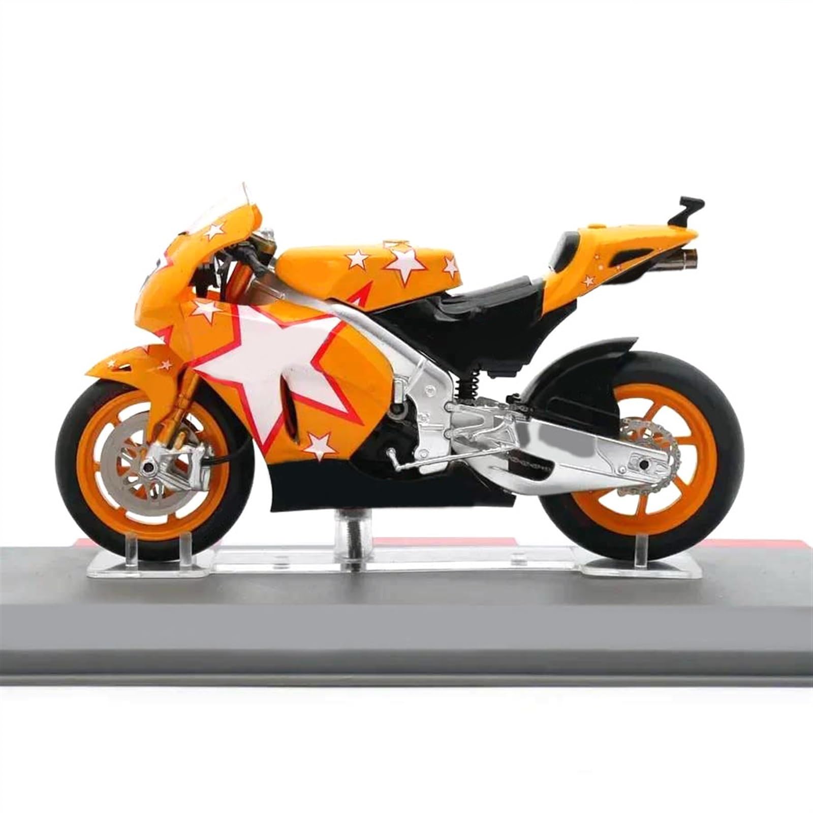 MAKUTU Modello di Moto in Scala Modello di Moto Die Cast Veicoli da Collezione Hobby Giocattoli Regalo di Compleanno 1/18 per Honda RC 212 V 2011