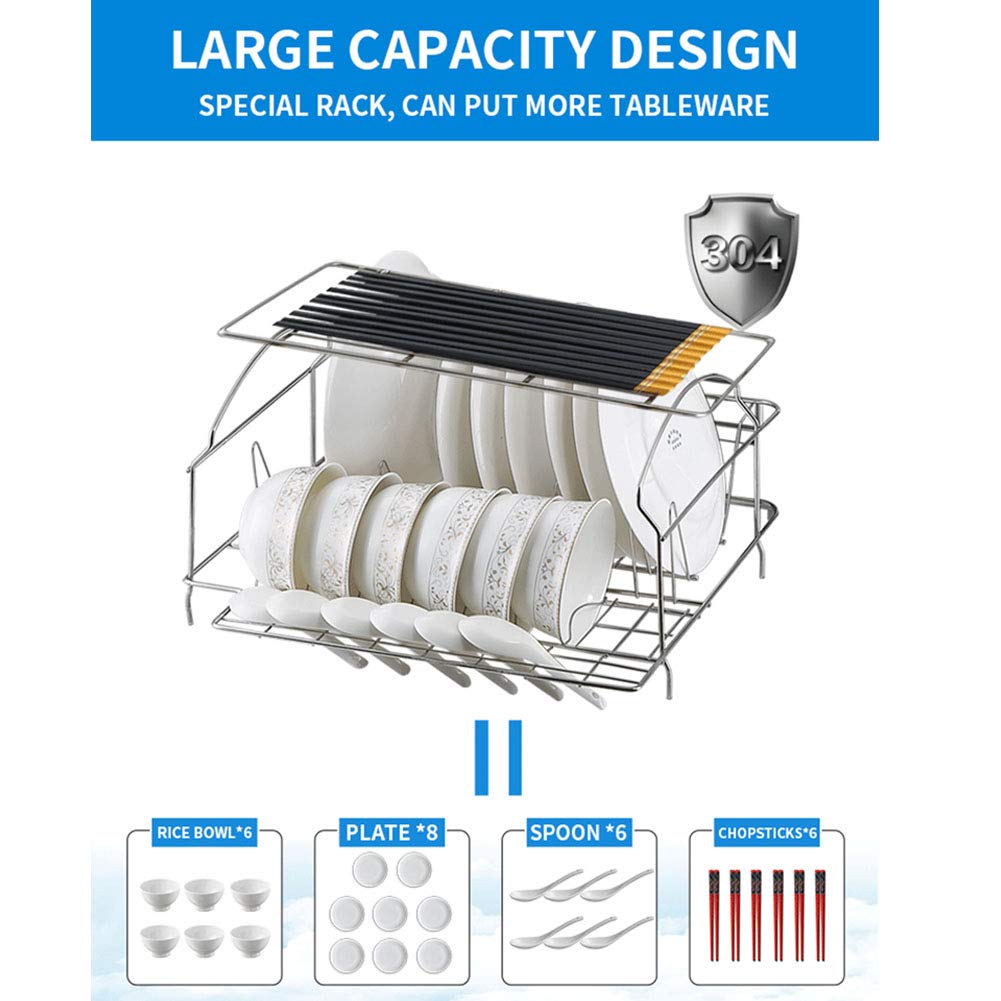 Mini lavavajillas Lavavajillas de Escritorio Lavavajillas de Mesa UV Compacto con descontaminación Integral de 360 ° y Temperatura Alta de 70 ℃ TOU