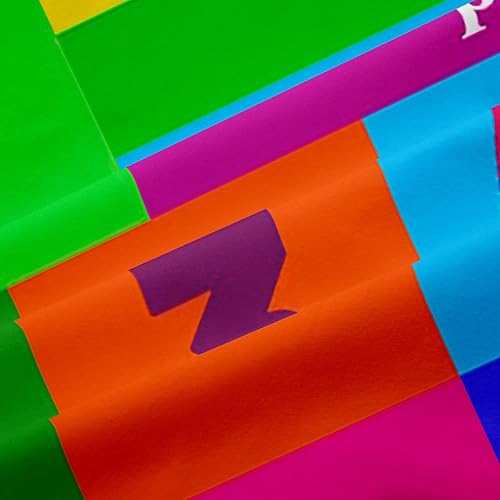 Miniatura 5 de Feelyou Cortinas educativas para niños, para dormitorio, colección ABC, números y formas, aprendizaje con aislamiento térmico, cortinas de ventana