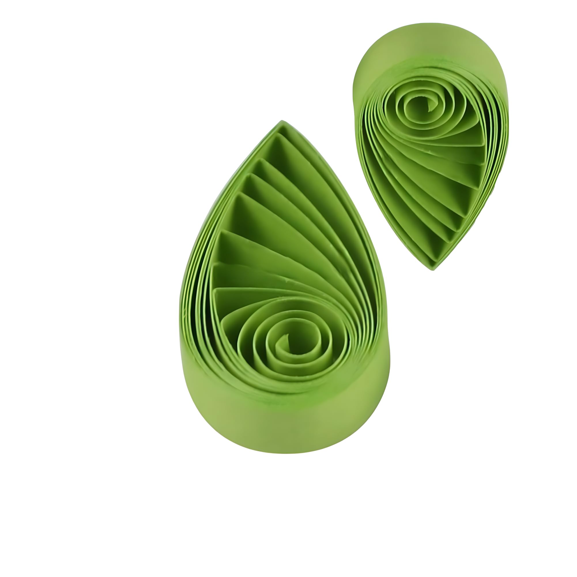 Easy PaperArt Green Quilling Paper Strips 3mm 5mm Paper Quilling Strip 7mm 10mm 120pcsBag 21.2inch Length (5mm-0.2inch), Red