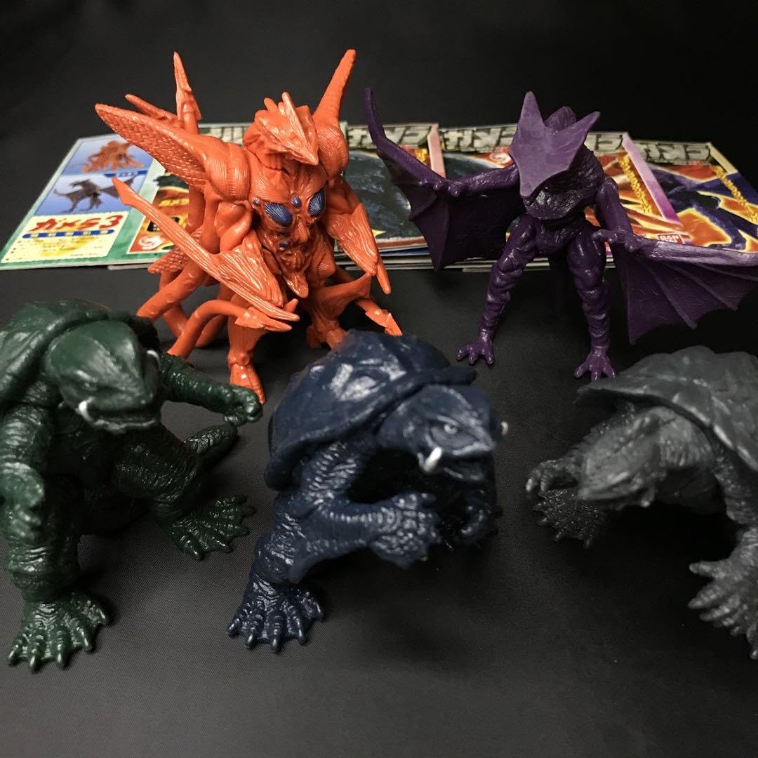 バンダイ　ハイパーガメラ Amazon.co.jp: ハイパーガメラ 全5種 コンプリートセット XFO1