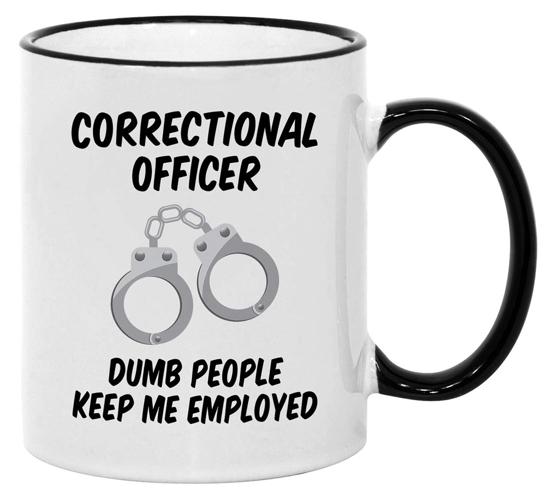 Casitika Ufficiale Correzionale Tazze. 11 oz Correzioni lavoro tazza di caffè. Dumb People Keep Me Employed. Idea tazza per collaboratore.