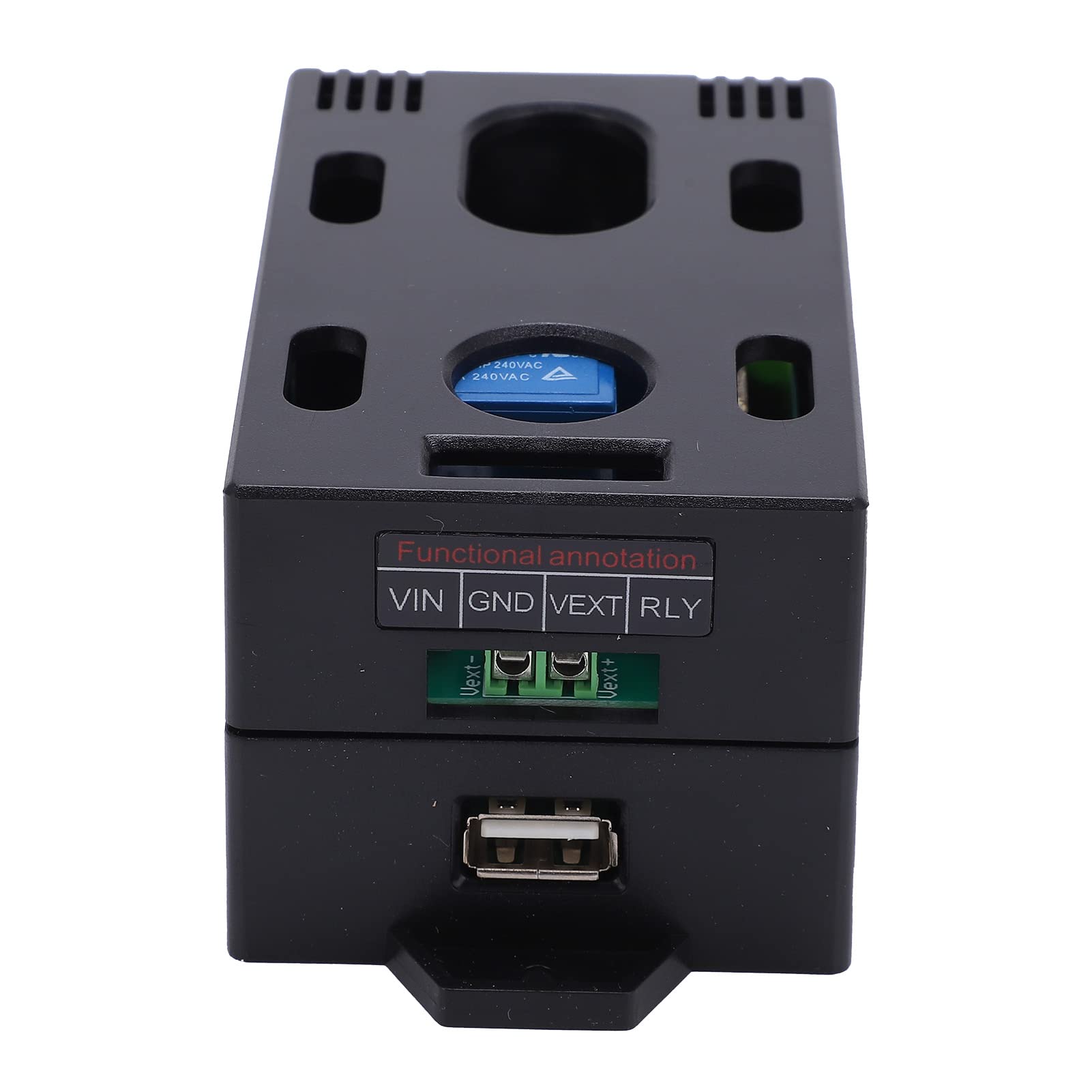 Fafeicy Compteur Multifonction DC sans Fil, écran TFT Couleur, 2000KAH