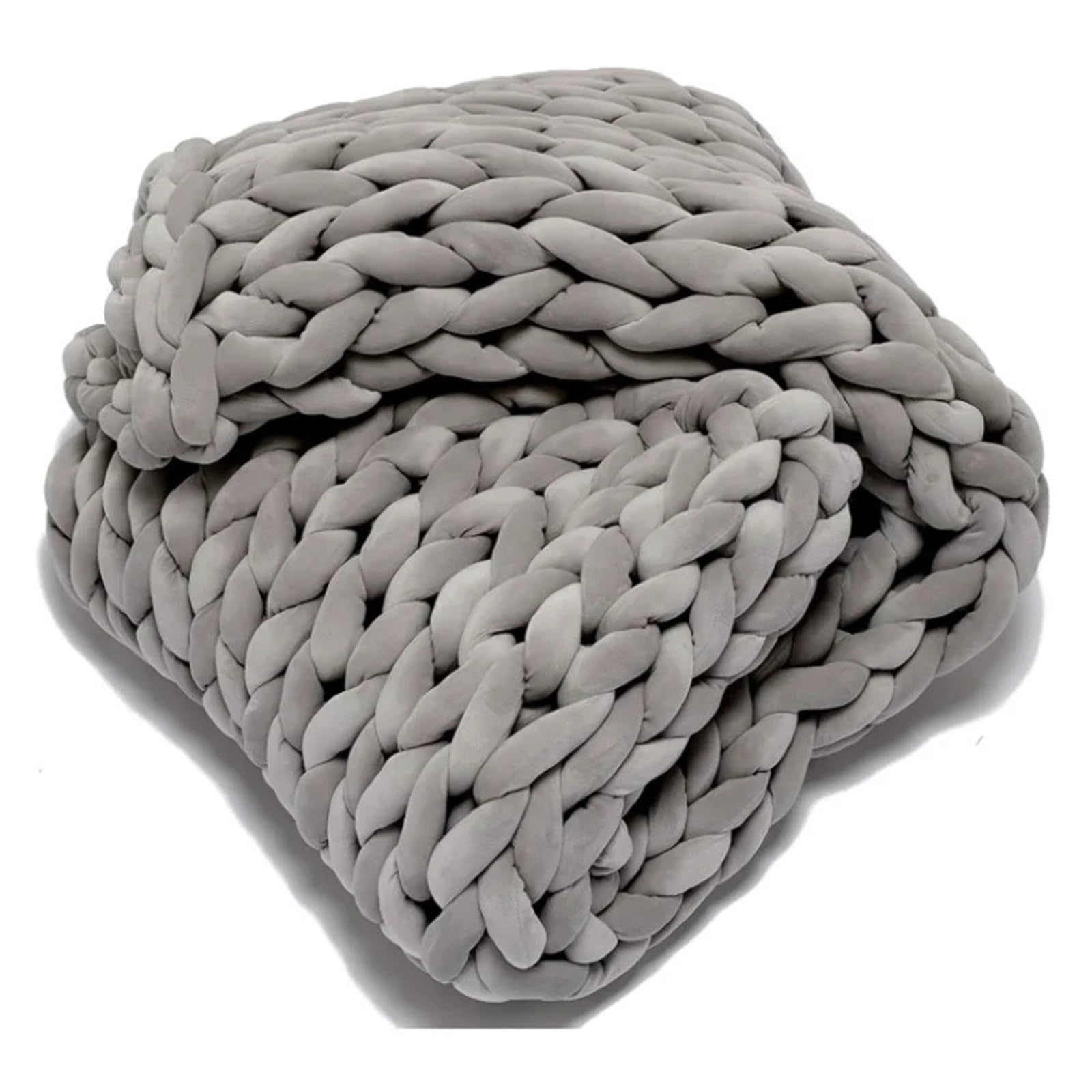 Gruesa 1KG de terciopelo grueso súper voluminoso hilo tejido a mano cesta manta alfombras gigante DIY brazo tejida a(Beige 1KG)