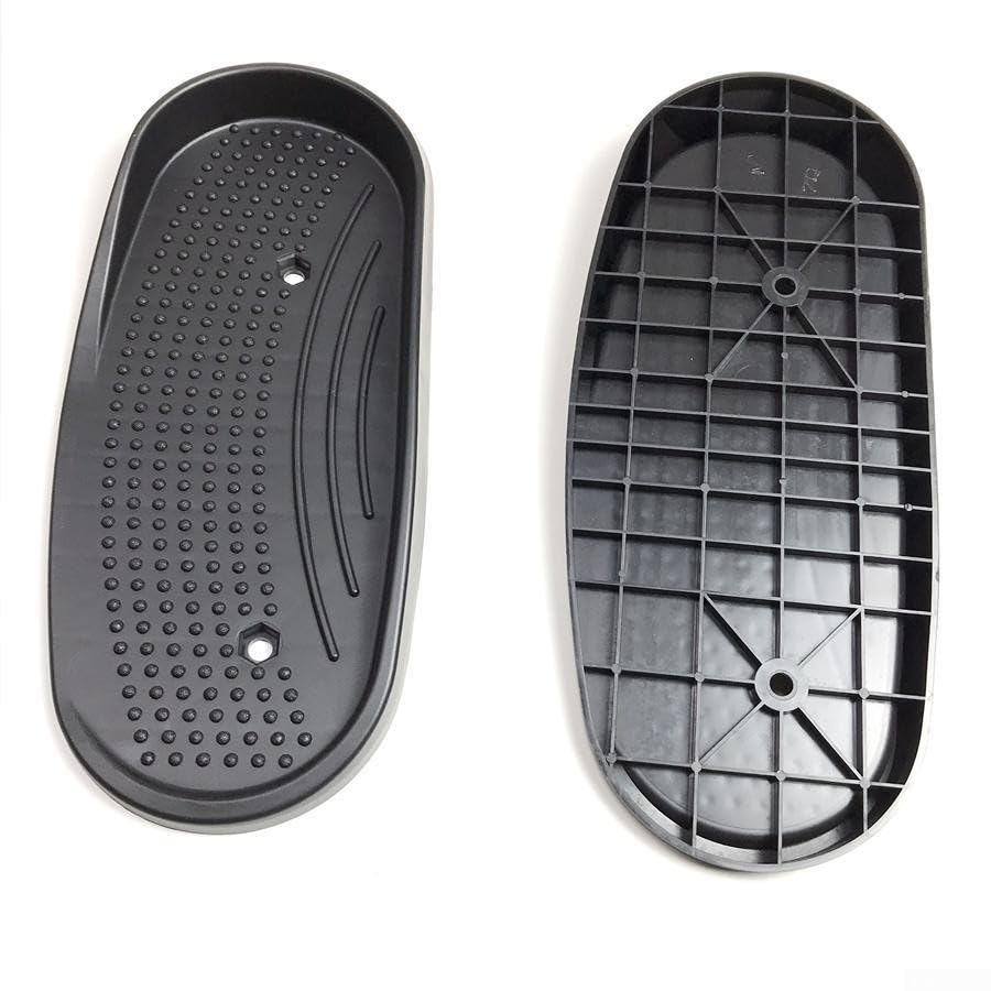 Pedali in plastica da 180 mm per cyclette stabili | Distanza tra i fori di 180 mm, fissaggio sicuro, guida stabile, compatibile con cross-trainer, aggiornamento della cyclette