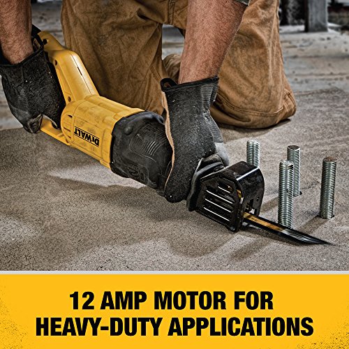 DEWALT Reciprocating Saw, Corded, 12-Amp (DWE305)