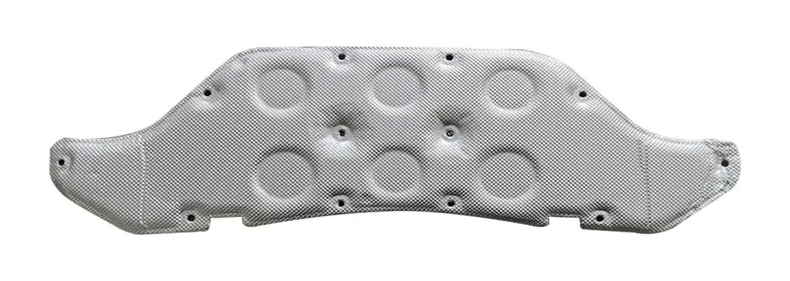 for Benz for GLA H247 2020 Car Front Hood Engine Insulation Mat Noise Deadener Car Sound Insulation Cotton(Silver)