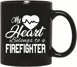 Firefighter Gift Awesome Funny Appreciation for Emergency Paramedic Fireman 11oz 15oz Black Coffee Mug