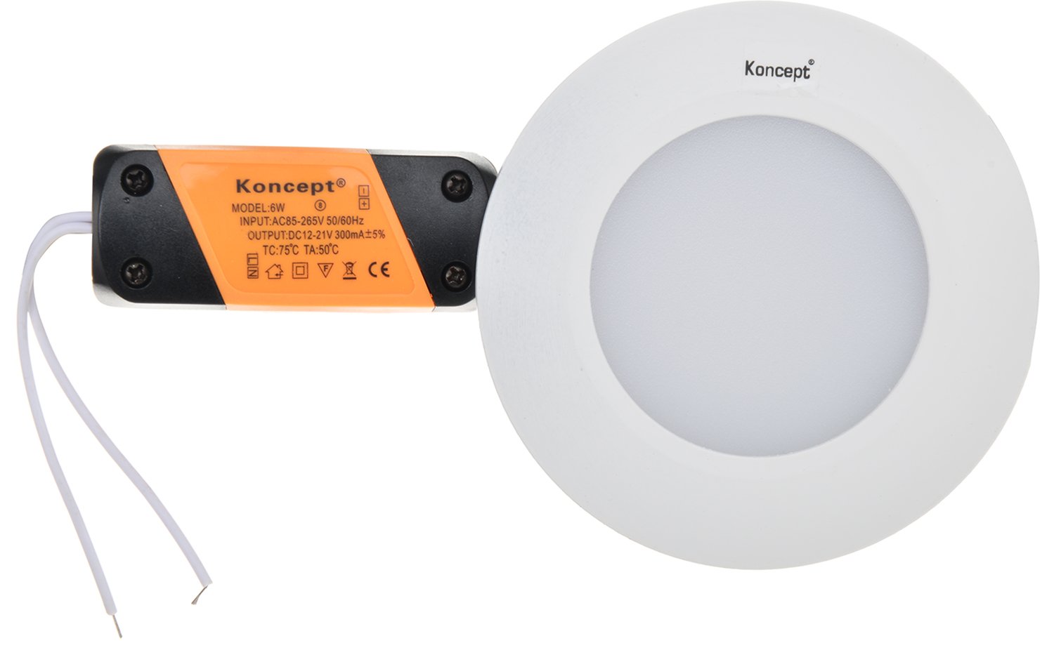 Koncept Iron LED Light (White, 6 watts)