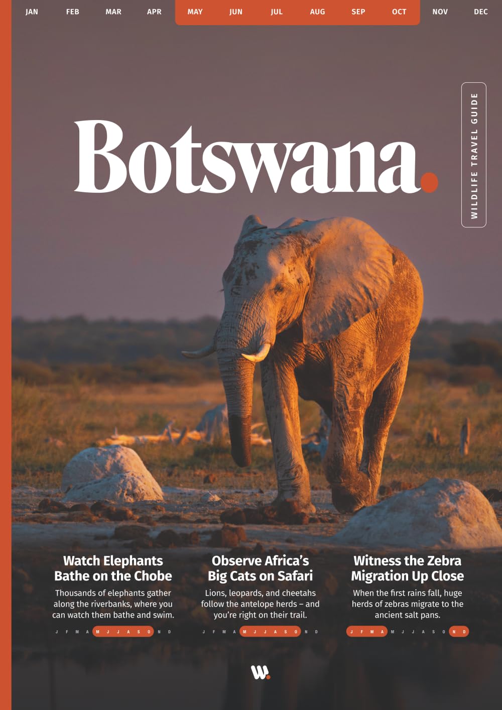 WILDFUL STORIES Wildlife Travel Guide Botswana with the Okavango Delta: Detailed Park Maps for Self-Drivers with Specific Spots and Drives for Unforgettable Wildlife Encounters
