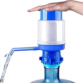 YUNDPI Manual Water Pump,Water Dispenser Pump,Water Jug Dispenser Bottle Pump, Drinking Water Pump,Hand Water Pump Fits Most 2-6 Gallon Water