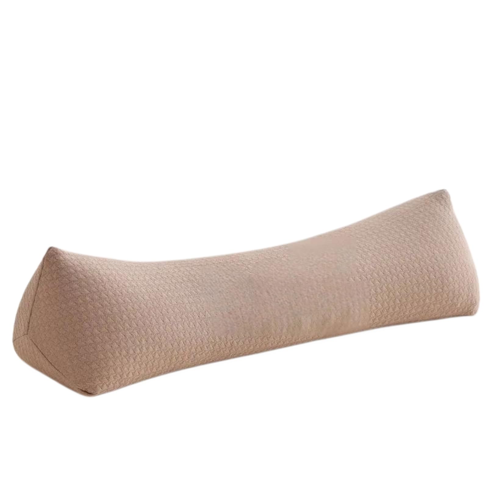 BFJNFPBEU Cervical Neck Roll Pillow, Buckwheat Hull Filled Cylinder Pillow for Neck Pain Relief, Orthopedic Support Bolster Pillow for Sleeping,Flesh