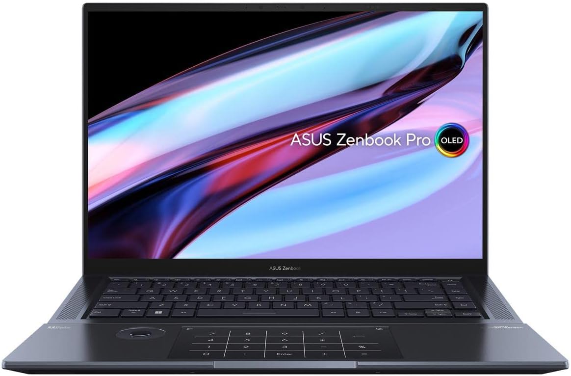 ASUS Zenbook Pro 16X OLED 16" 4K OLED 16:10 Touch Display, Dial, Intel i7-12700H CPU, GeForce RTX 3060 Graphics, 16GB RAM, 1TB SSD, Windows 11 Home, Tech Black, UX7602ZM-DB74T Core i7-12700H 0 TB 1 TB RTX 3060