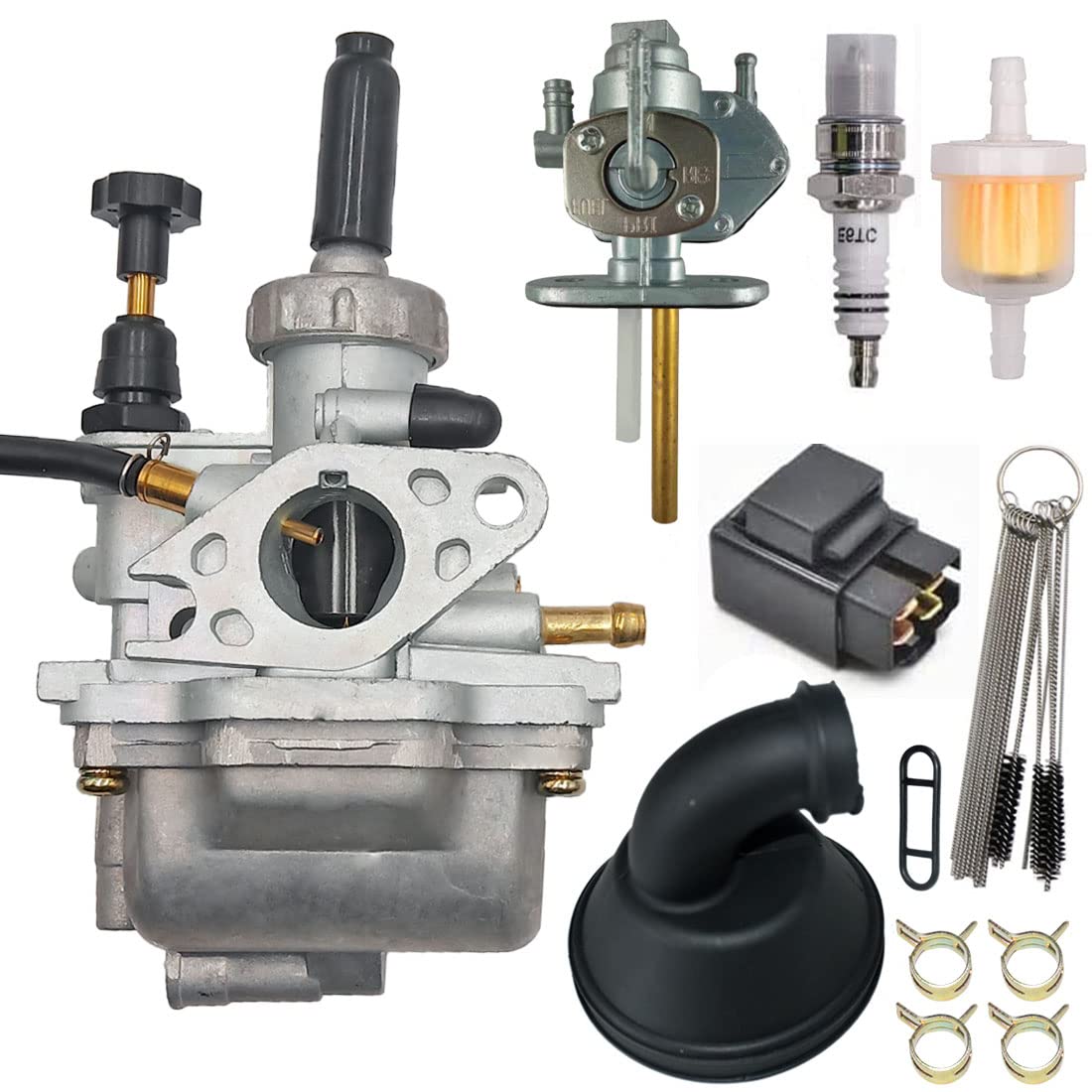 XingLi LT80 Carburetor Fits for Suzuki LT 80 Quadsport Carb 1987-2006 Replaces 13200-40B00 13200-40B10