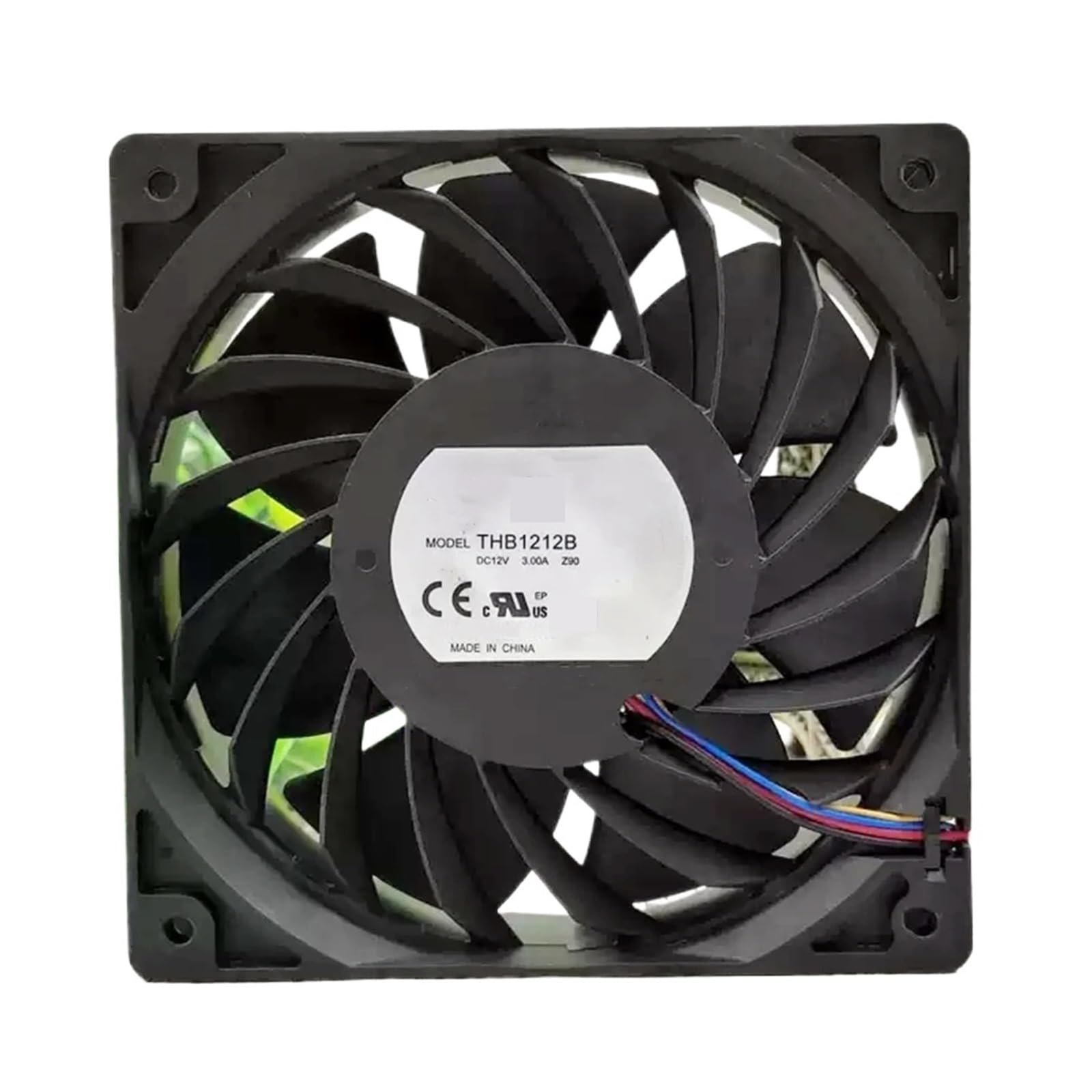 Ventilador 12V 3A THB1212B para sistemas de ventilación y enfriamiento de alta exigencia