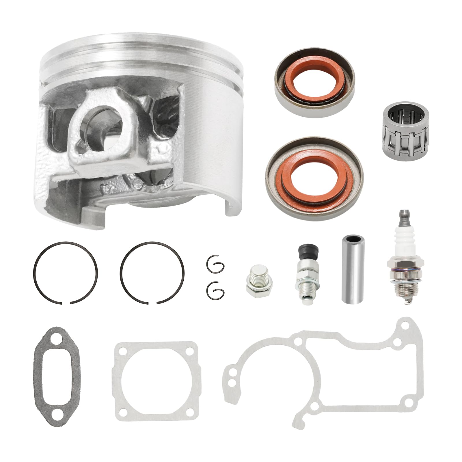 Hoypeyfiy 1121-020-1215 Zylinder und Kolbensatz, Ersatz für Stihl 026, MS 260, MS 260 C, MS 260 D und Serie Kettensäge