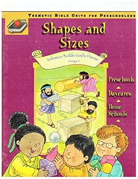 Paperback Shapes and Sizes: Bible Story: Solomon Builds God's House (Old Testament Stories) Book