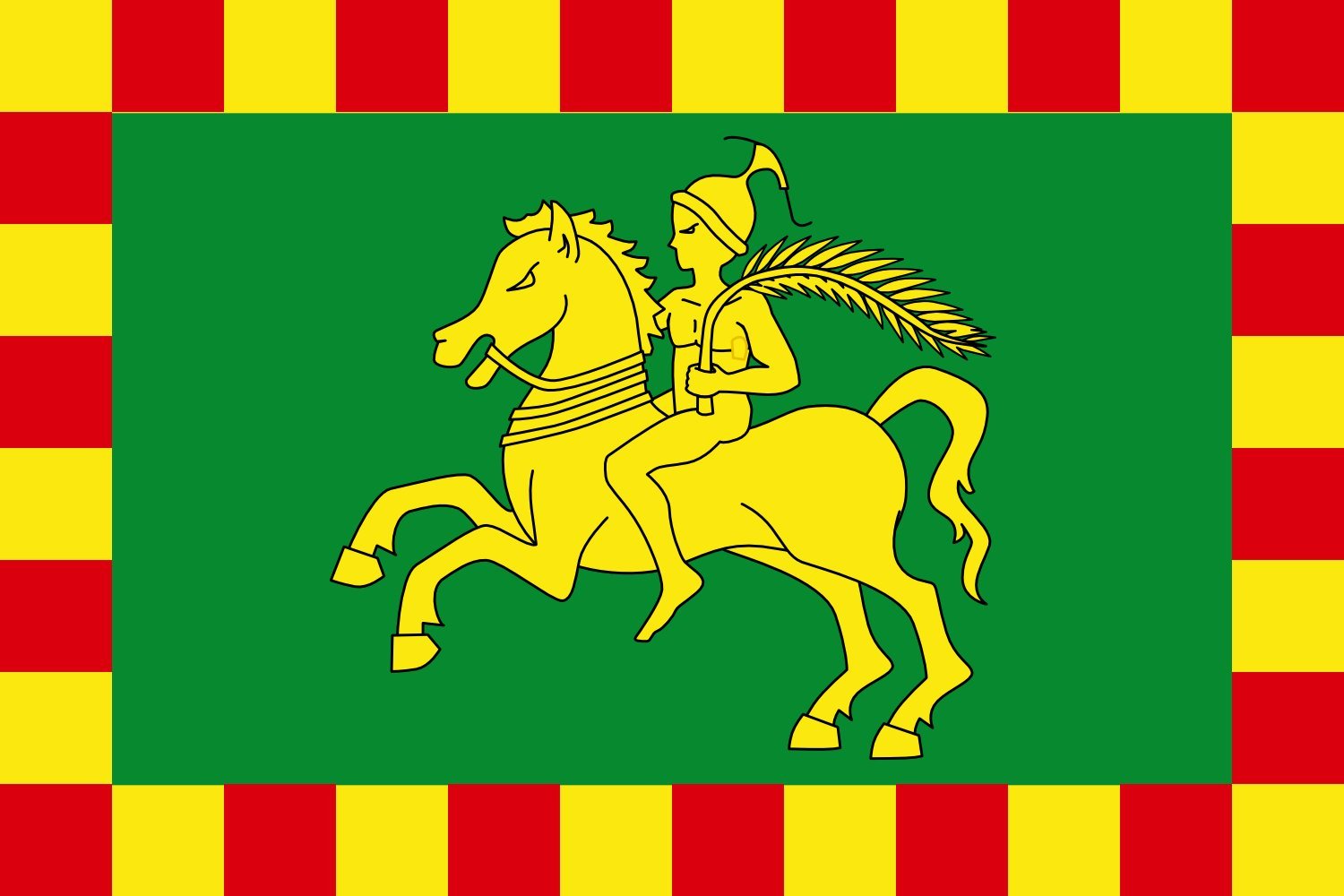 Drapeau paysage D Osona Catalunya grand pavillon extérieur
