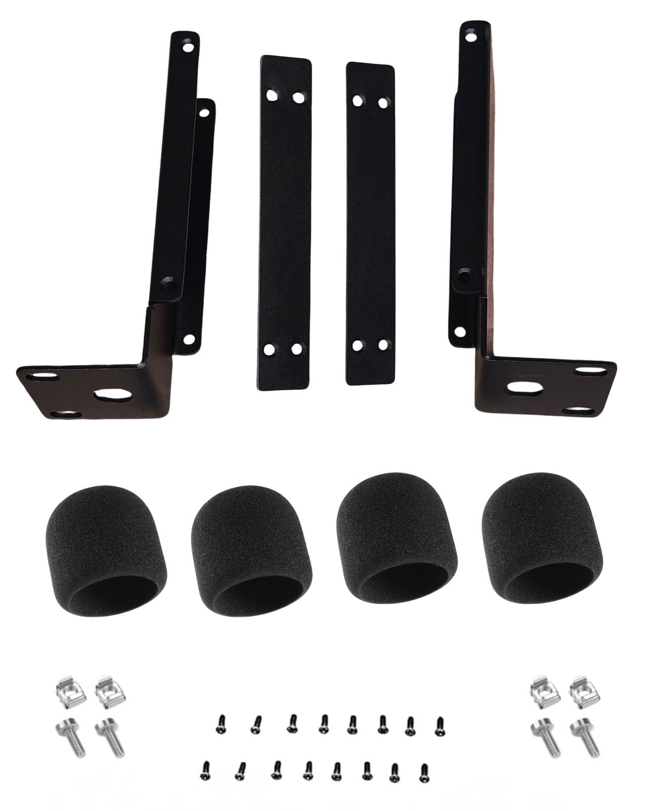 Amazon.com: RhymKawa Dual Rack Mount Kit for Shur BLX4R, ULXD4 and