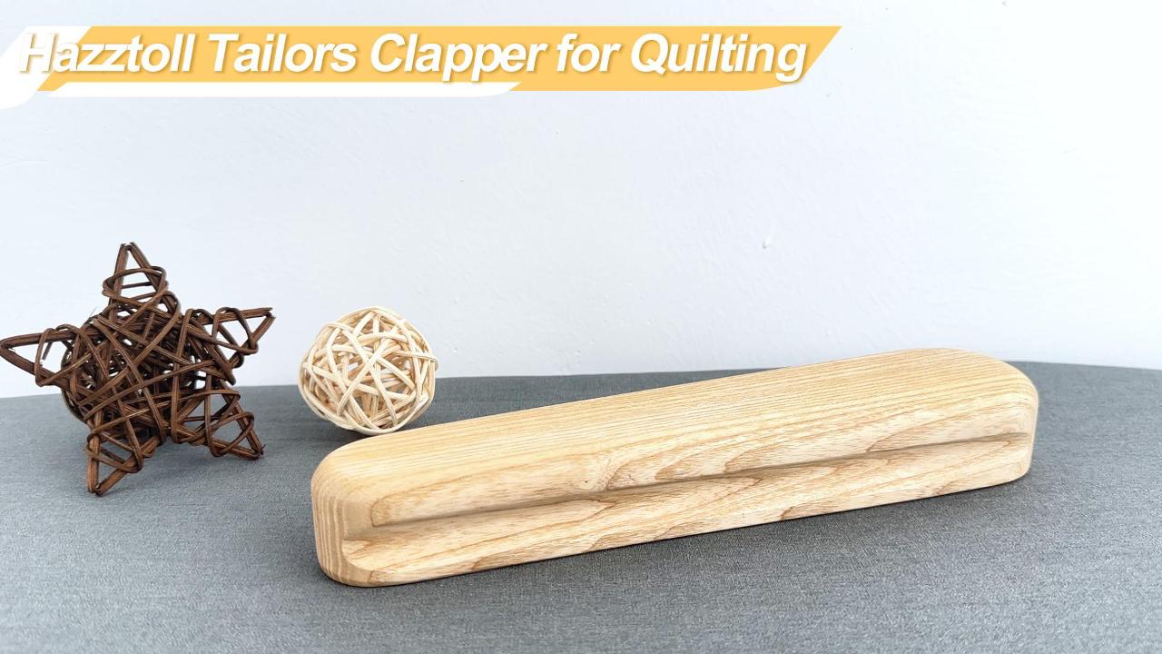 Batacchio In Legno Per Cucito - Per Appiattire Cuciture, Trapuntatura, Con Vapore - Foto 6