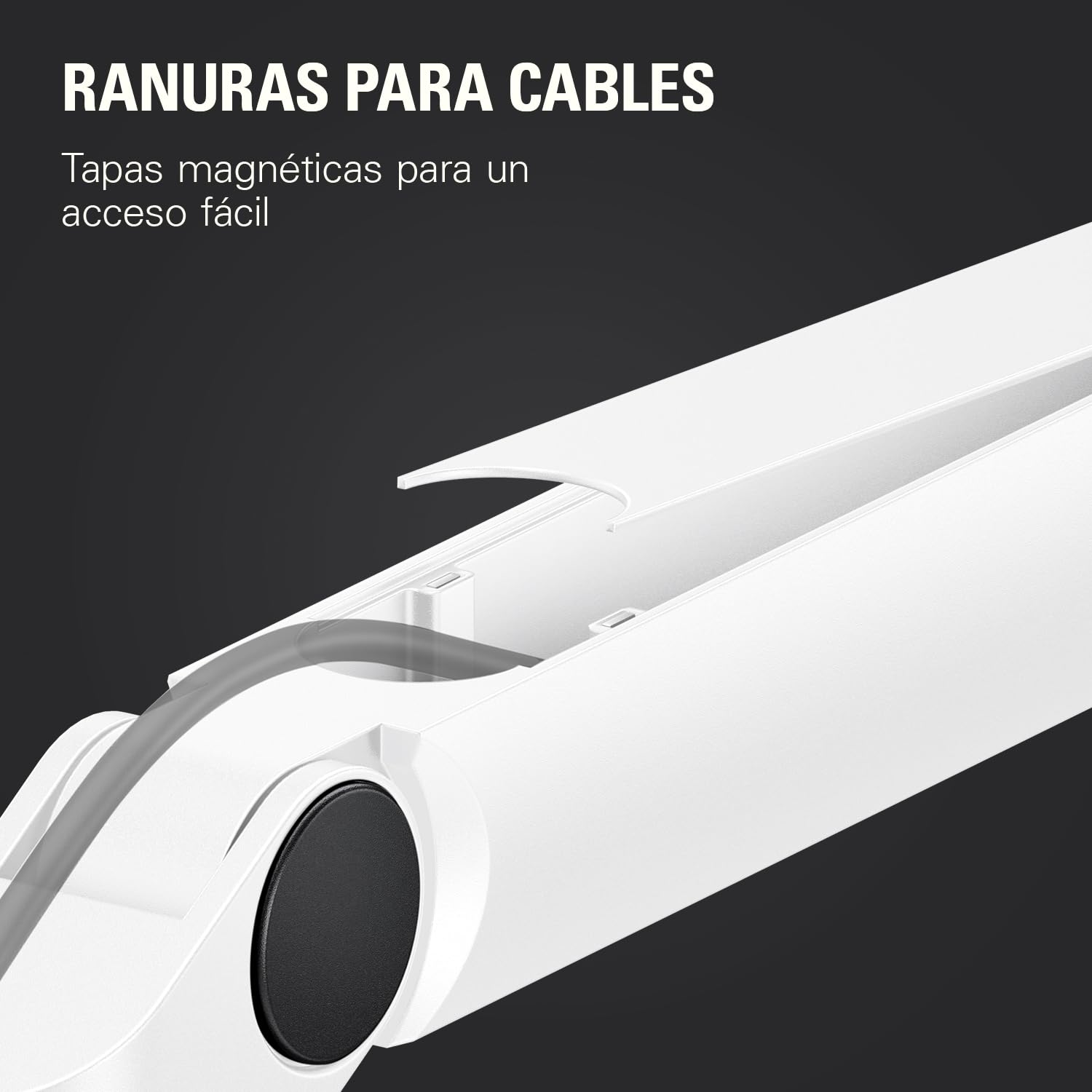 Elgato Wave Mic Arm LP White - brazo articulado prémium de perfil bajo con ranuras, abrazadera de mesa, montura versátil y totalmente ajustable, ideal para podcasts, streaming, juegos, oficina