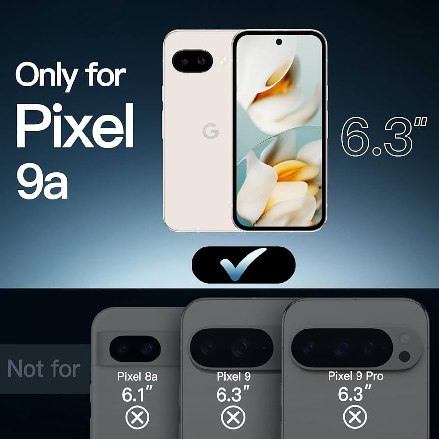 Amazon.co.jp: JETech Google Pixel 9a 6.3 インチ 2025 用 ケース 黄