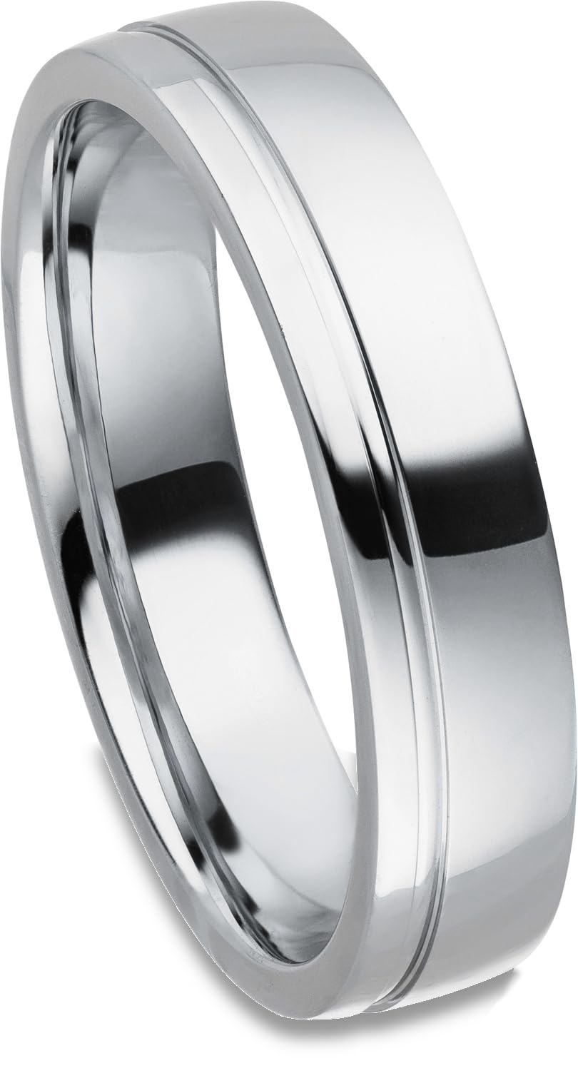 Kolibri Rings Paarpreis Silber Eheringe Rhodiniert 7 Zirkonia Steine Trauringe Partnerringe Freundschaftsringe - Gravur und Etui
