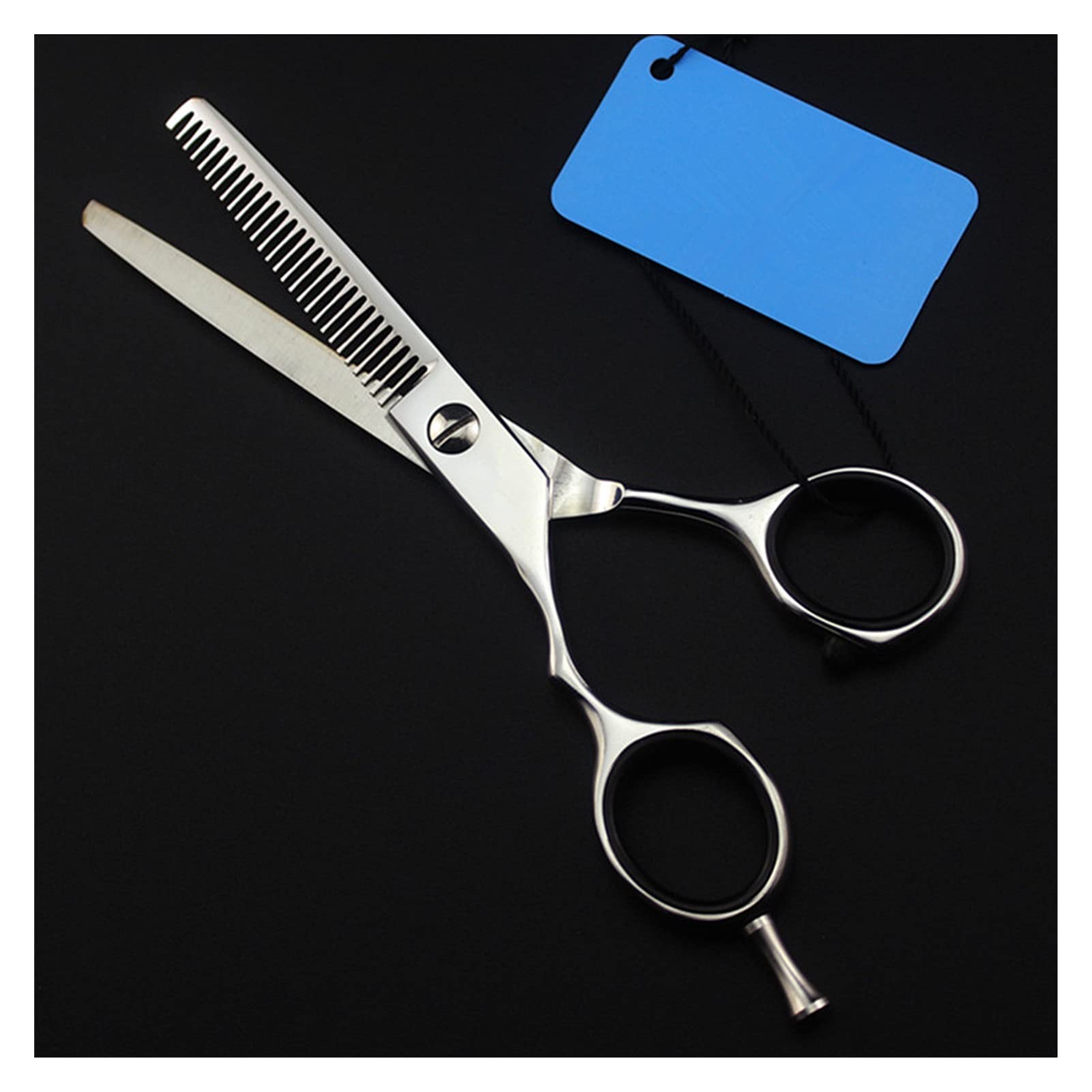 Forbici per Tagliare I Capelli, Forbici per Mancini da 5,5 Pollici, Forbici per Capelli, Forbici da Parrucchiere, Forbici per Sfoltire, Kit per Tagliare I Capelli da Parr(Diluizione-B)