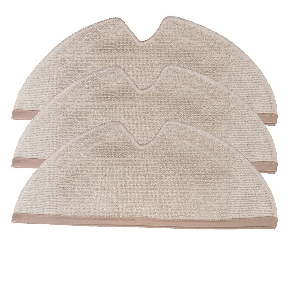 Luxuypon Replacement Mop Cloth Pad Kit Compatible with Xi-aomi Roboro-ck S4 S5 S6 E2 E3 E4 E20 E25 E35 S50 S65 (3)