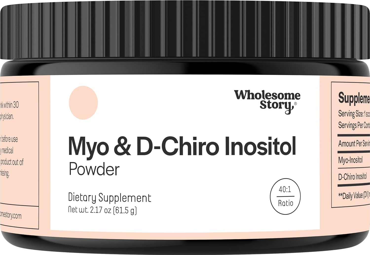 Wholesome Story Myo & D-Chiro Inositol Powder 61.5g