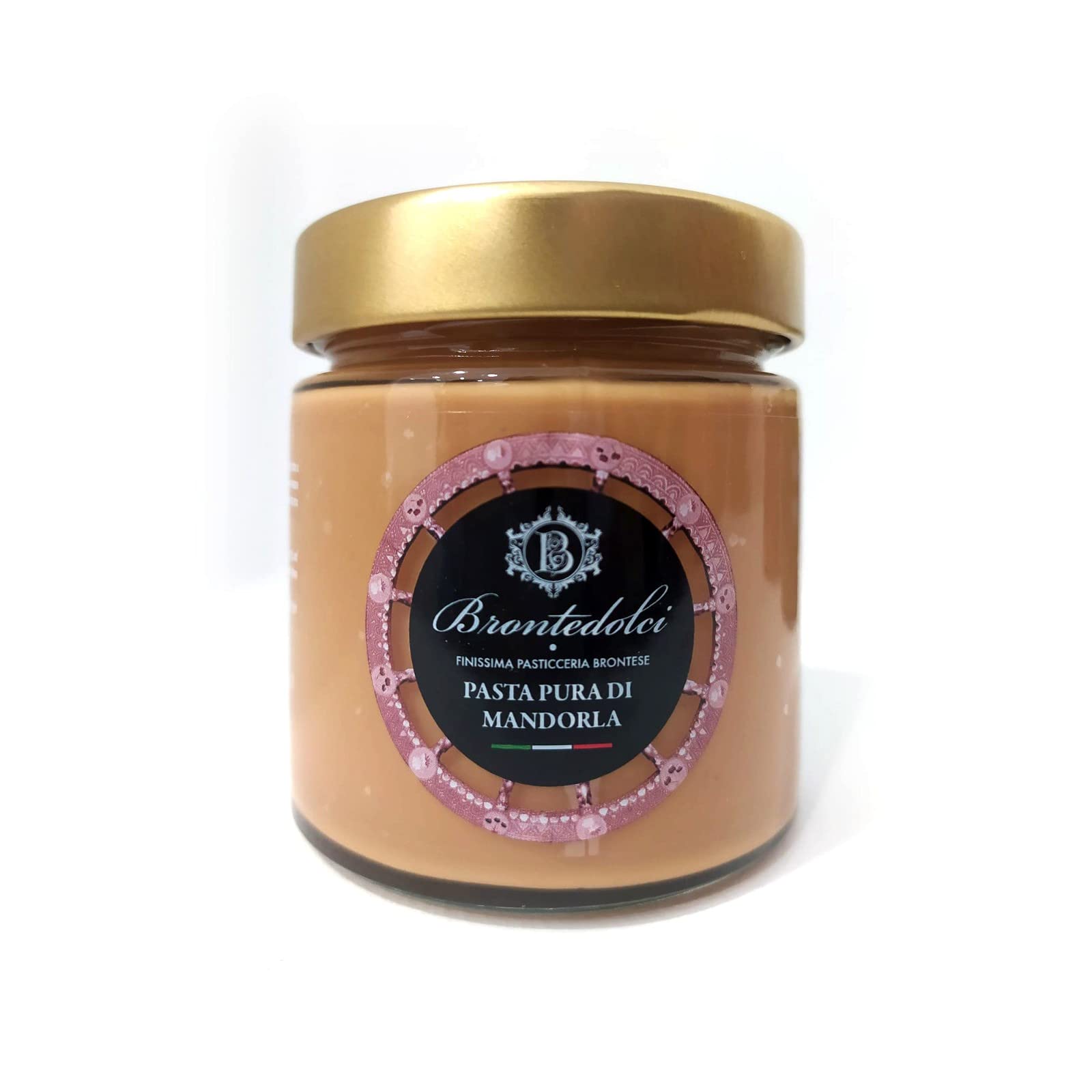 Brontedolci - Pâte pure de Pistaches - Pâte de Noisette - Pâte pure d'Amandes - 3 x 190 g.