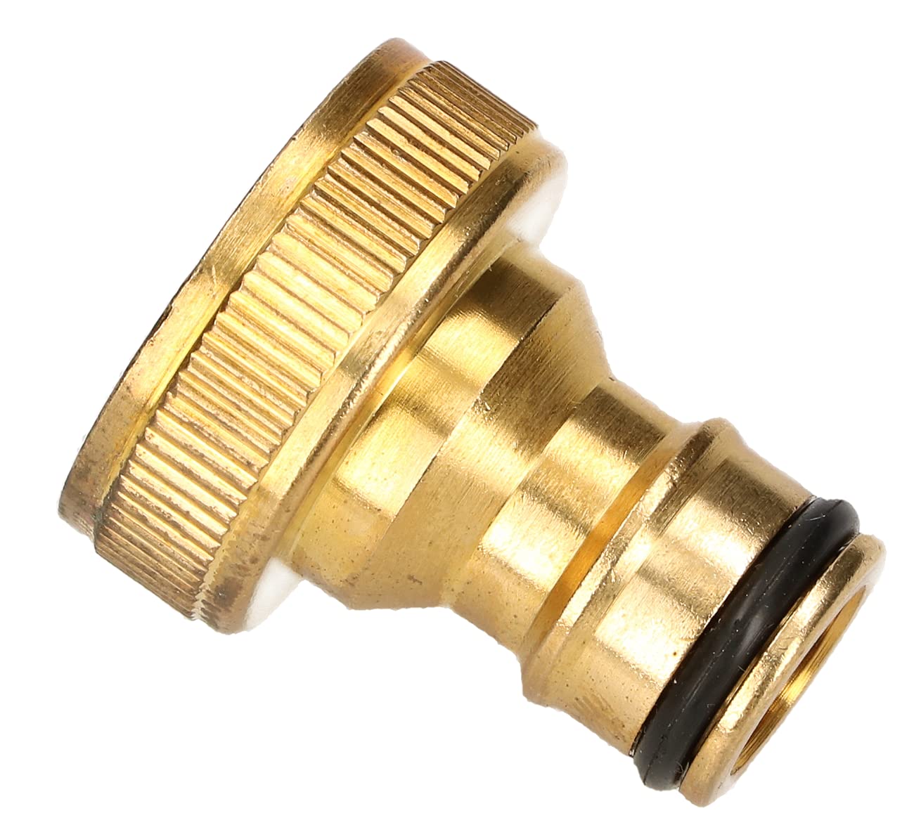 KOTARBAU® Raccordo In Ottone 3/4" Tra Rubinetto E Attacco Rapido – Adattatore Professionale Antigoccia Per Tubo Da Giardino