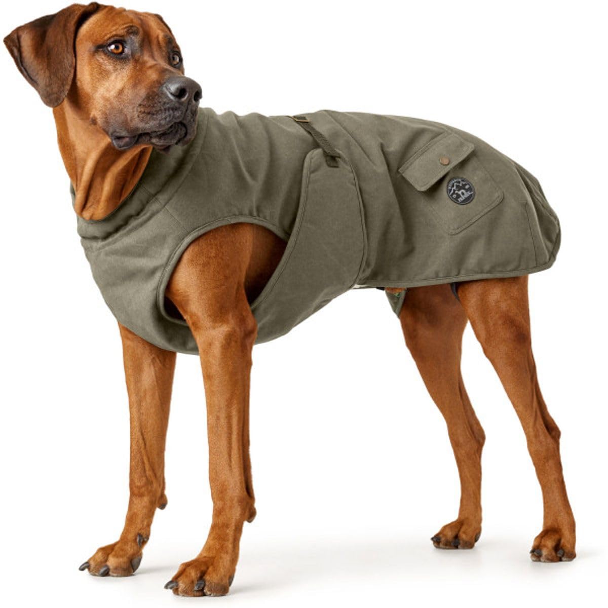 Abrigo Para Perro HUNTER Uppsala Alrounder - Talla L Antracita/Gris, Impermeable, Ajustable