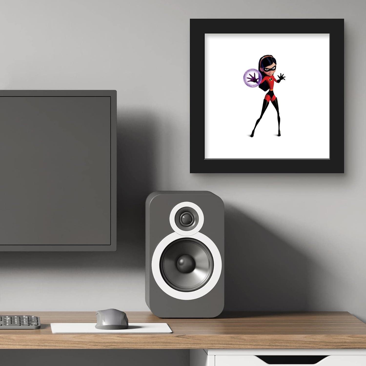 Trends International Gallery Pops Disney Pixar The Incredibles 2 - Violet Parr Wall Art Wall Poster, 12.00" x 12.00", Black Frame Version image 5