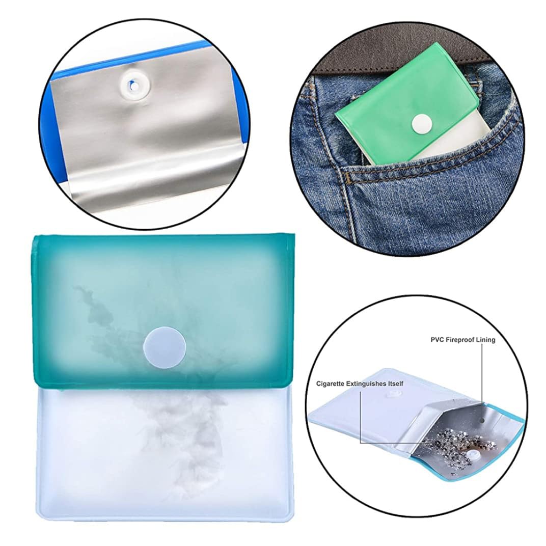 4 Taschenaschenbecher PVC - Feuersicher Und Geruchsdicht