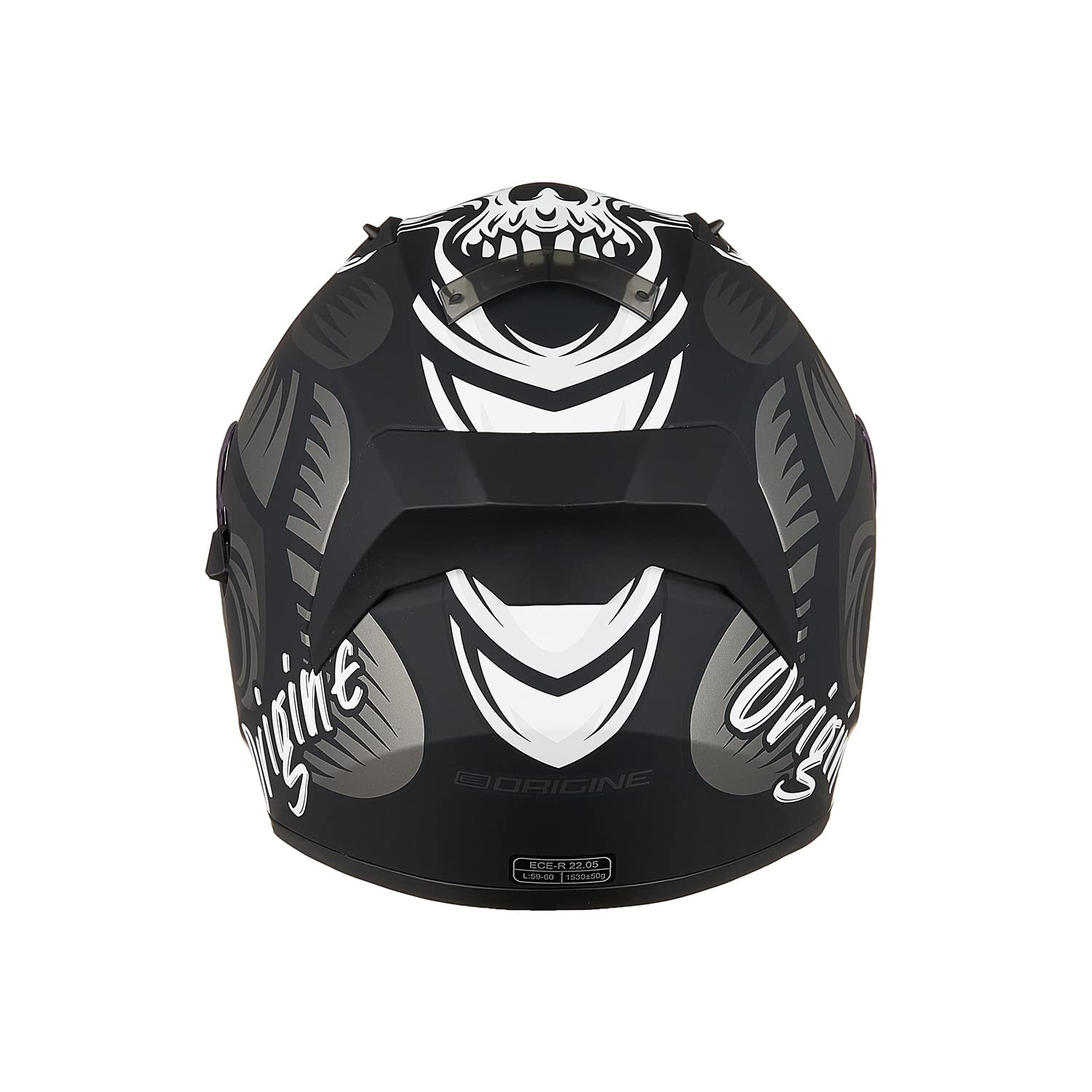 ORIGINE Casco Integrale per Moto da Strada con Doppia Visiera Omologato ECE2206