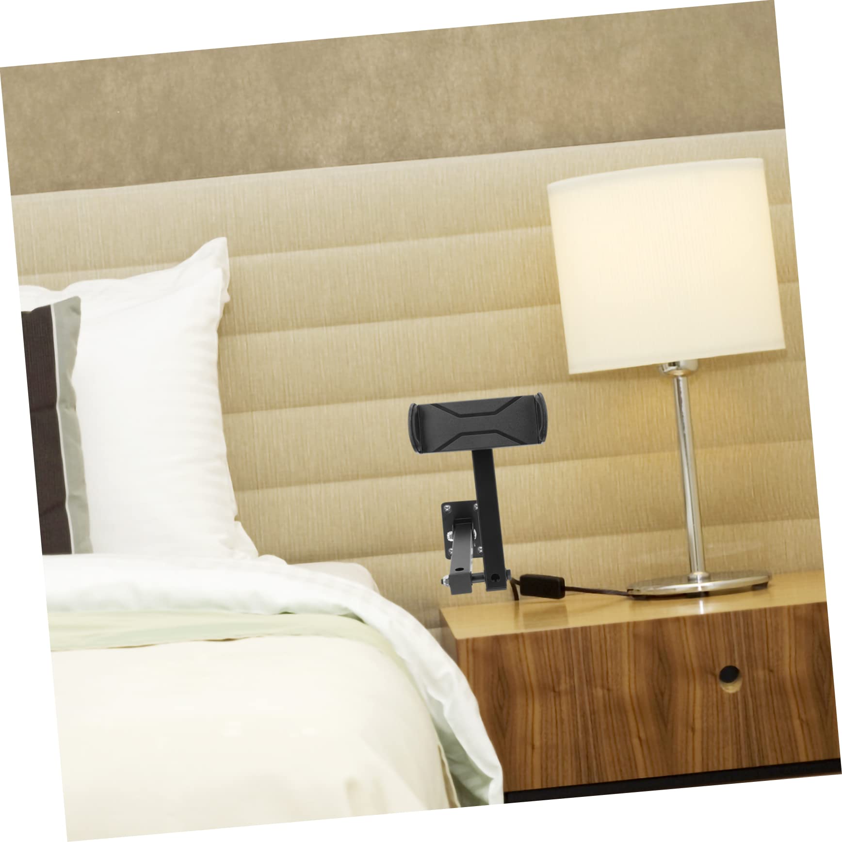 SOIMISS Soporte De Pared Para Teléfono Soporte De Pared Para Tableta Multiángulo Para Teléfono Para Cargar Celular Para Guardar Smartphones Para Uso Casa Oficina o Coche