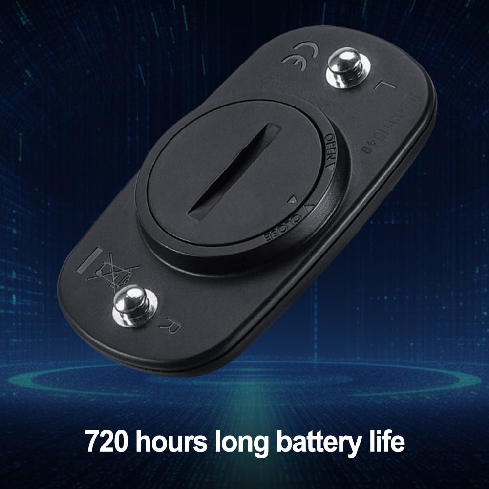 Fascia toracica con cardiofrequenzimetro, monitoraggio della frequenza cardiaca in tempo reale a basso consumo energetico con ANT+/Ble 4.0 (BLE) per Garmin