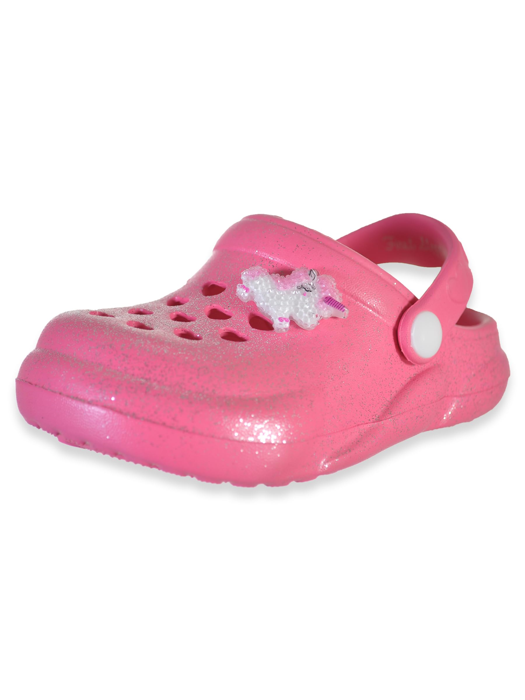 First Steps Baby Girls' Unicorn Clogs - hot pink, 18-24 months