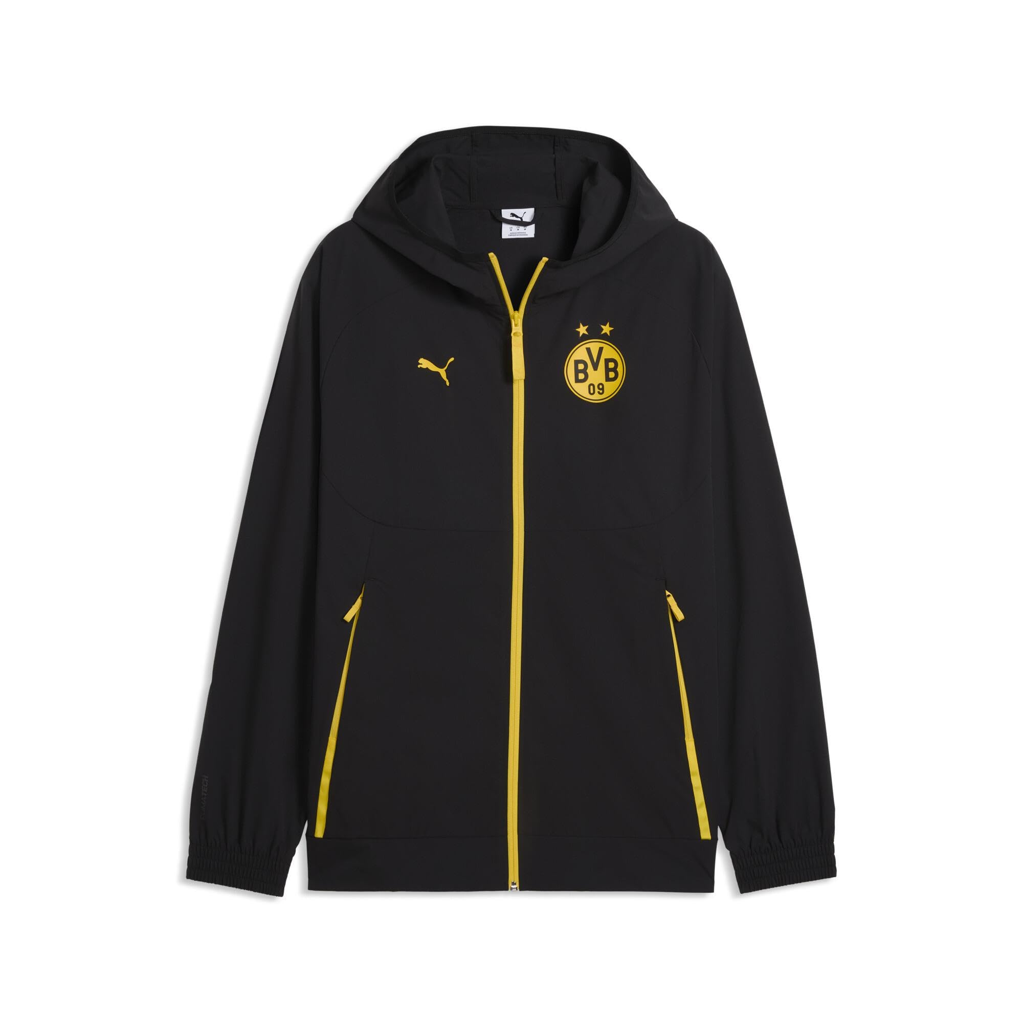 Amazon | [プーマ] 78650907 BVB PUMATECH ウーブン JKT ブラック