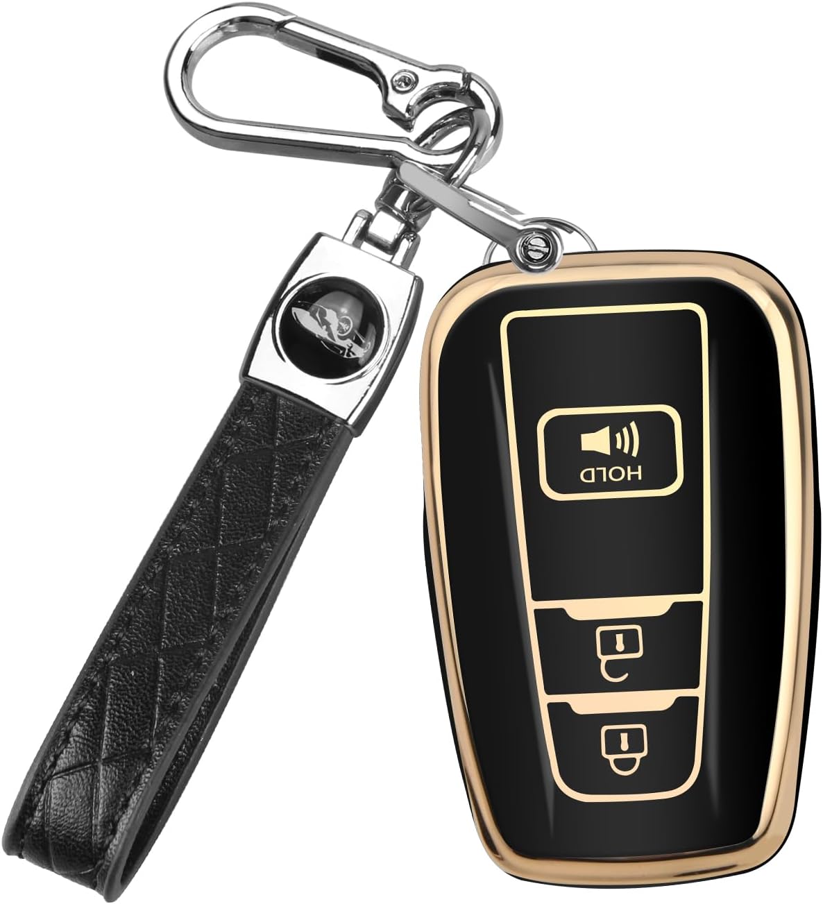 Amazon.com: ZiHafate Car Key Fob Cover Case Compatible with Toyota ...