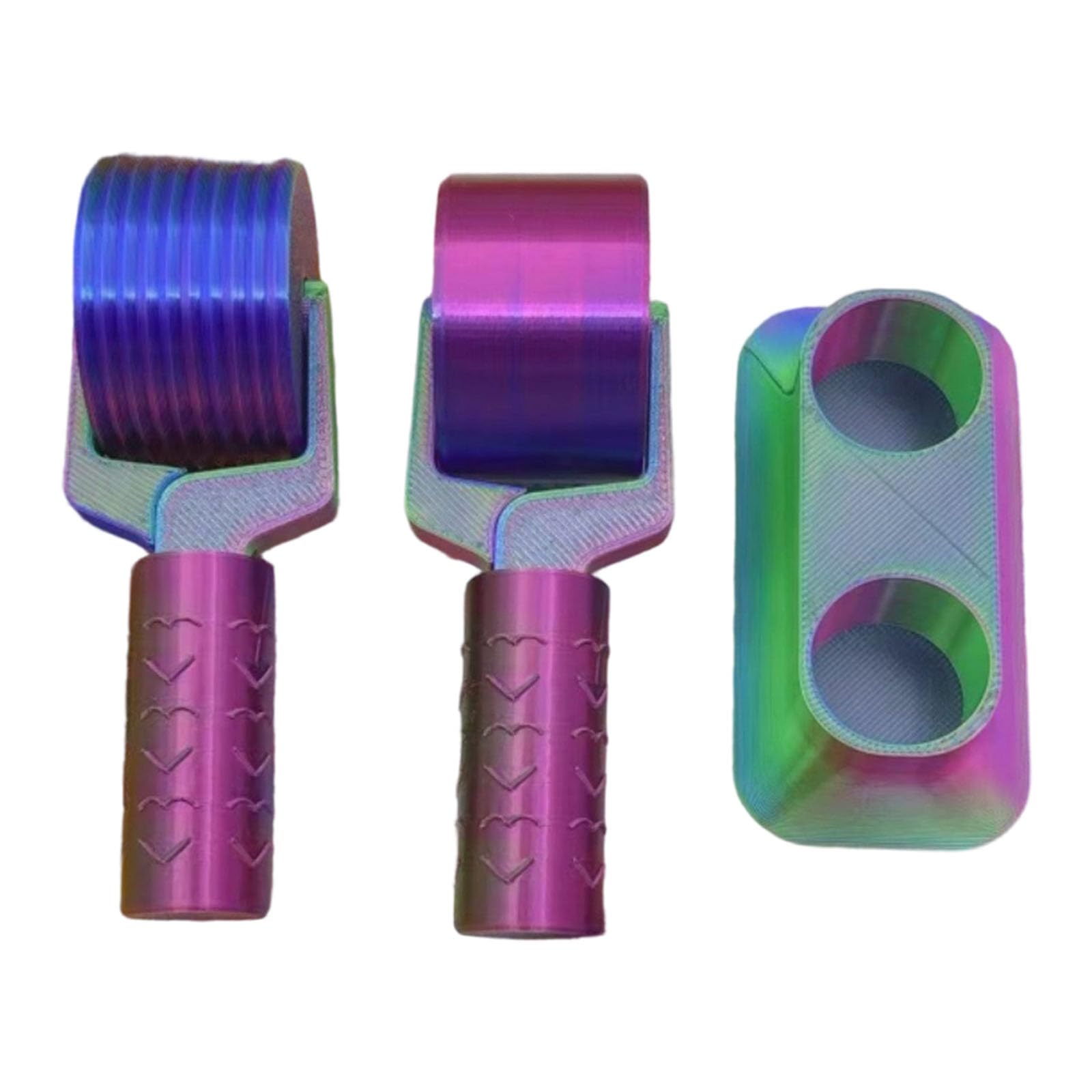 Piceioep Craft Roller with Textured Handle for Professional Beads Beads Art Tool